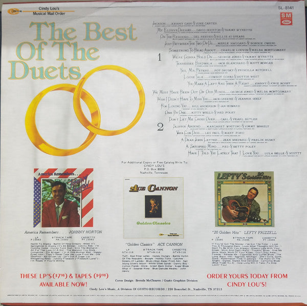 Various : The Best Of The Duets (LP)