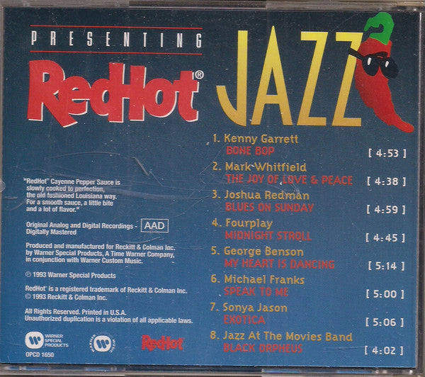 Various : Presenting RedHot Jazz (CD, Comp)