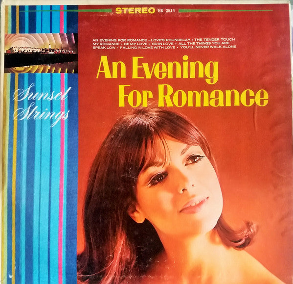 The Sunset Strings : An Evening For Romance  (LP)