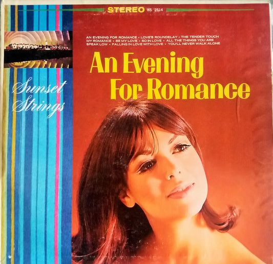 The Sunset Strings : An Evening For Romance  (LP)