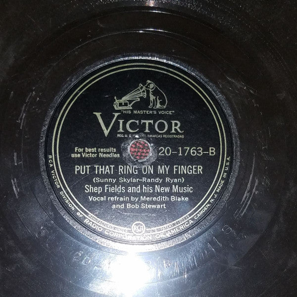 Shep Fields And His New Music : Coffee Time (Shellac, 10")