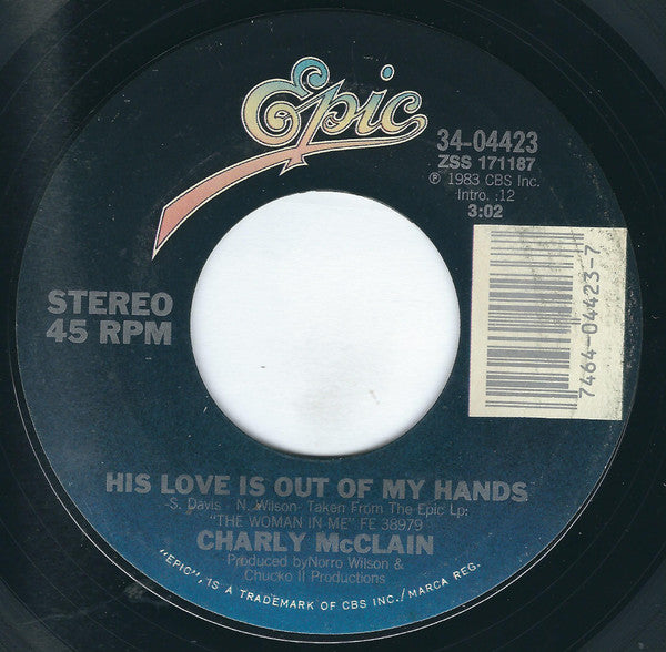 Charly McClain : Band Of Gold (7", Styrene, Car)