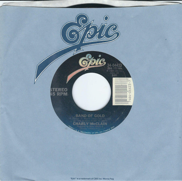 Charly McClain : Band Of Gold (7", Styrene, Car)