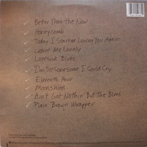 Gary Morris : Plain Brown Wrapper (LP, Album, Spe)