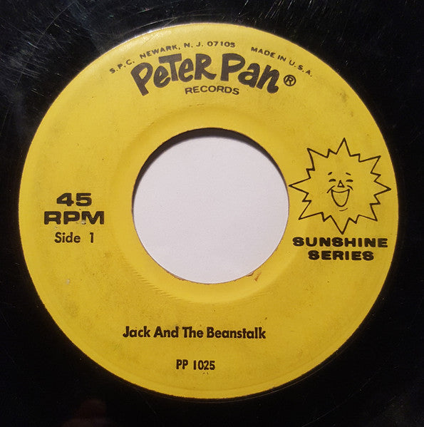 Peter Pan Players And Orchestra : Jack And The Beanstalk (7", Mono)