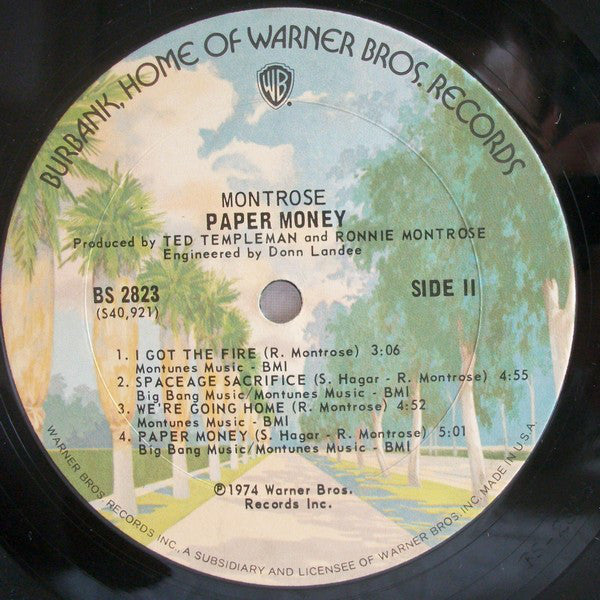 Montrose (2) : Paper Money (LP, Album, San)