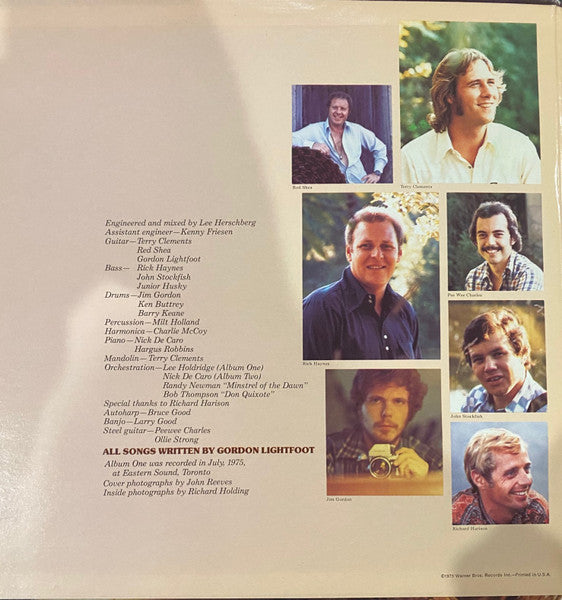 Gordon Lightfoot : Gord's Gold (2xLP, Comp, San)