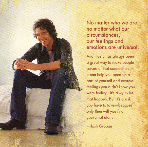 Josh Groban : With You (CD, Comp, Ltd)