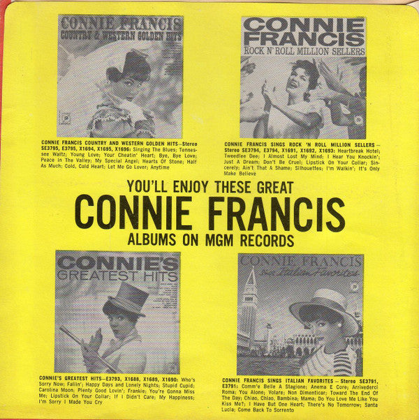 Connie Francis : Breakin' In A Brand New Broken Heart (7", Single)