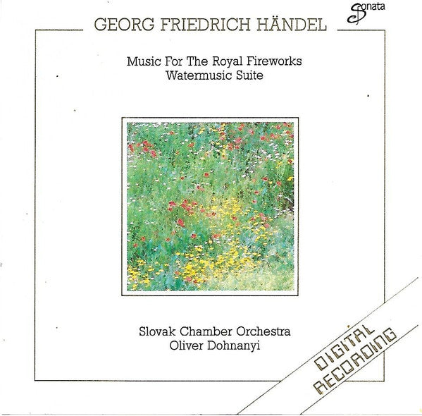 Georg Friedrich Händel, Slovak Chamber Orchestra, Oliver Dohnanyi : Music For The Royal Fireworks / Watermusic Suite (CD, Comp)