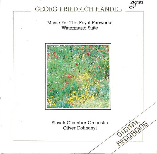 Georg Friedrich Händel, Slovak Chamber Orchestra, Oliver Dohnanyi : Music For The Royal Fireworks / Watermusic Suite (CD, Comp)