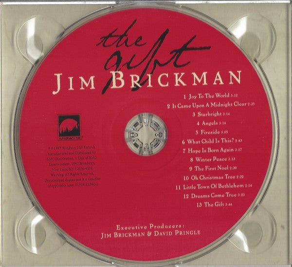 Jim Brickman : The Gift (CD, Album, Dig)