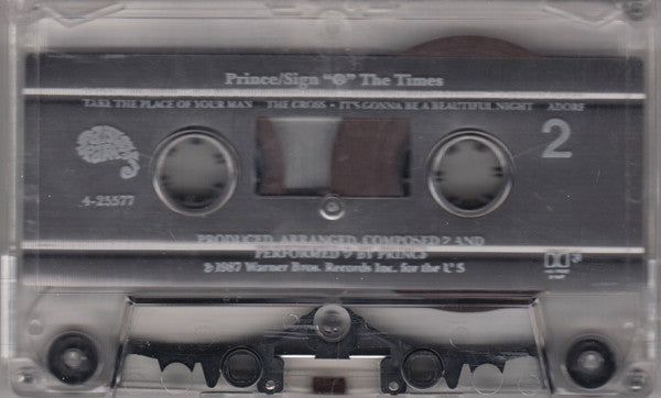 Prince : Sign "O" The Times (Cass, Album, W-9)