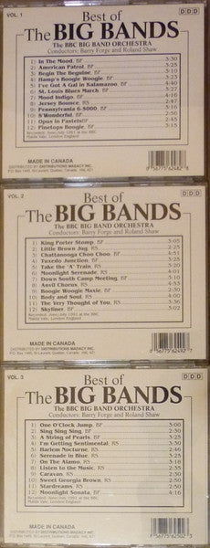 The BBC Big Band Orchestra : Best Of The Big Bands (3xCD + Box, Album)