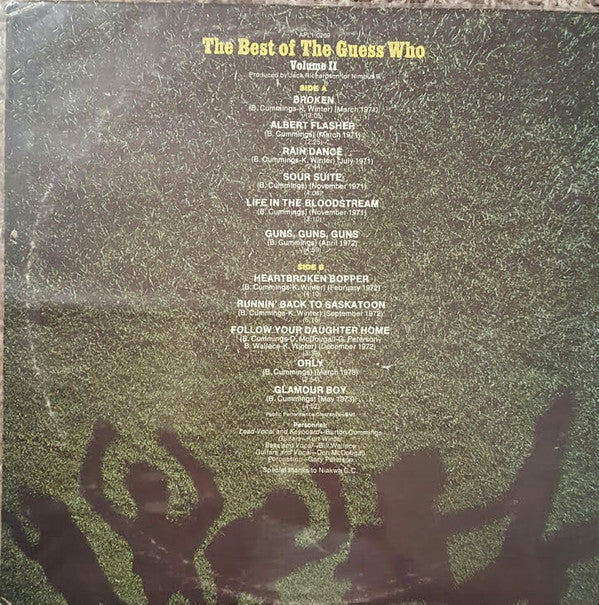 The Guess Who : The Best Of The Guess Who: Volume II (LP, Comp, Ind)