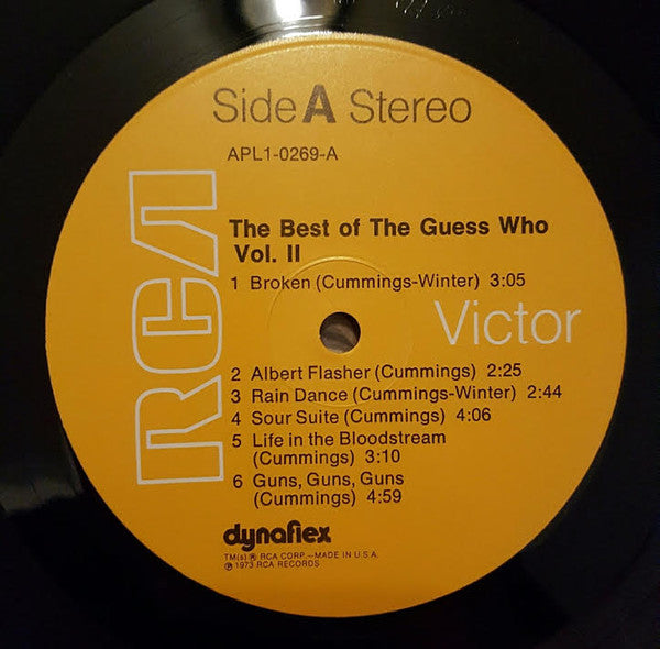 The Guess Who : The Best Of The Guess Who: Volume II (LP, Comp, Ind)