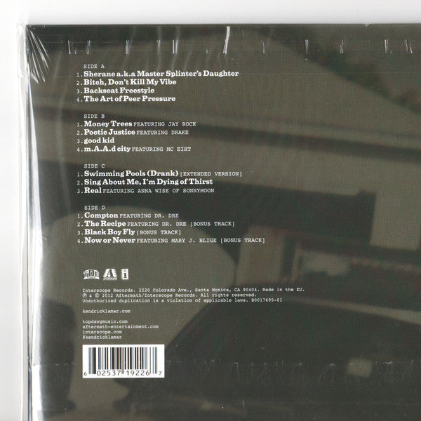 Kendrick Lamar : Good Kid, M.A.A.D City (2xLP, Album, Dlx)