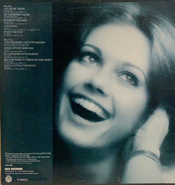 Olivia Newton-John : Let Me Be There (LP, Album, Club)