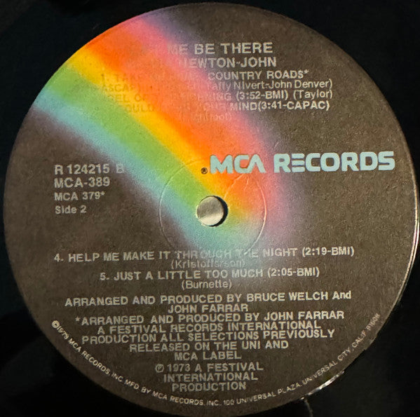 Olivia Newton-John : Let Me Be There (LP, Album, Club)