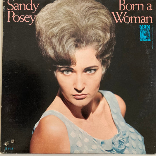 Sandy Posey : Born A Woman (LP, Album, Mono)