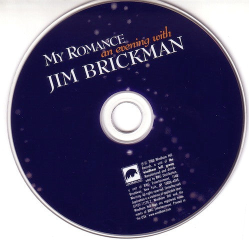 Jim Brickman : My Romance - An Evening With Jim Brickman (CD, Album, Ltd, Tar)