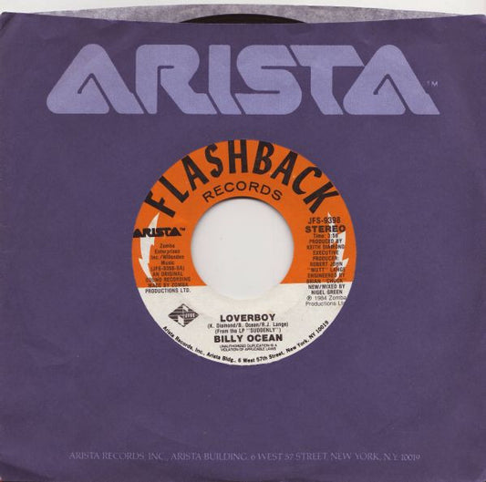 Billy Ocean : Loverboy (7", Single, RE)