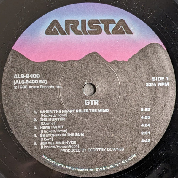 GTR (2) : GTR (LP, Album, EMW)