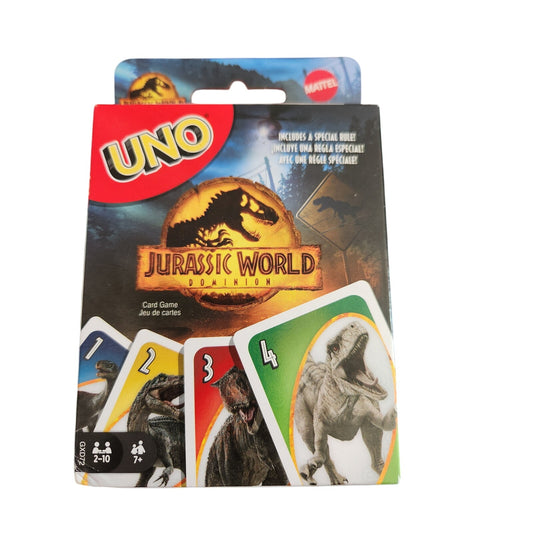 Jurassic World UNO - Mint Condition