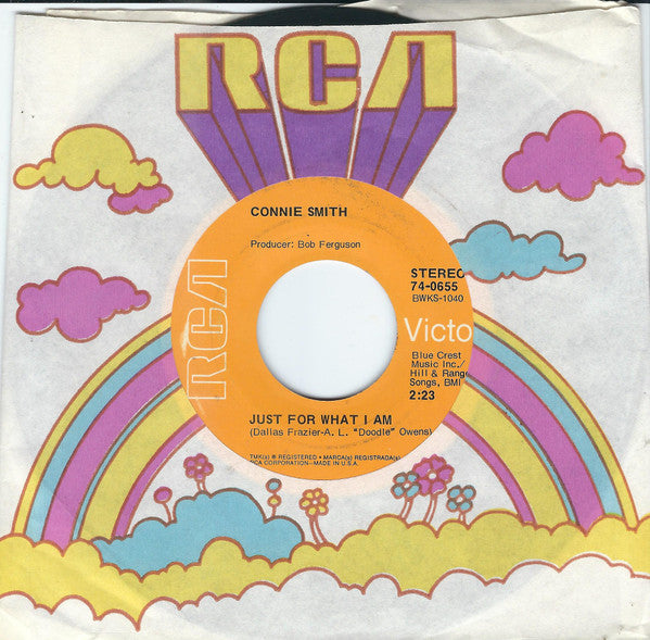 Connie Smith : Just For What I Am (7", Hol)
