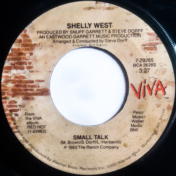 Shelly West : Somebody Buy This Cowgirl A Beer (7", Single, Jac)