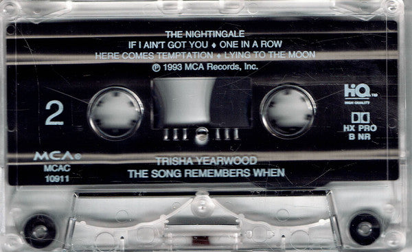 Trisha Yearwood : The Song Remembers When (Cass, Album)