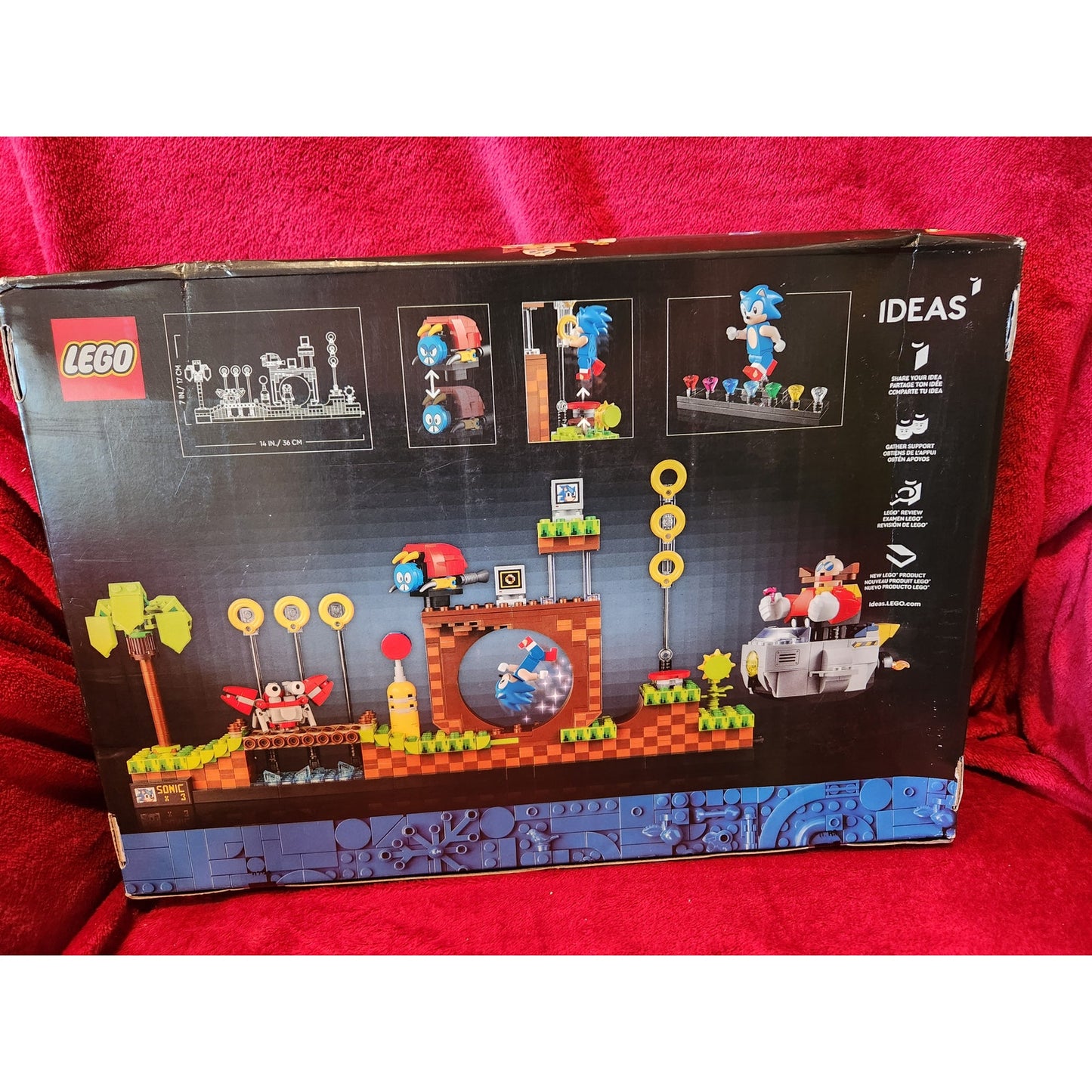 LEGO Ideas Sonic the Hedgehog - Green Hill Zone (21331-1) - Sealed Box