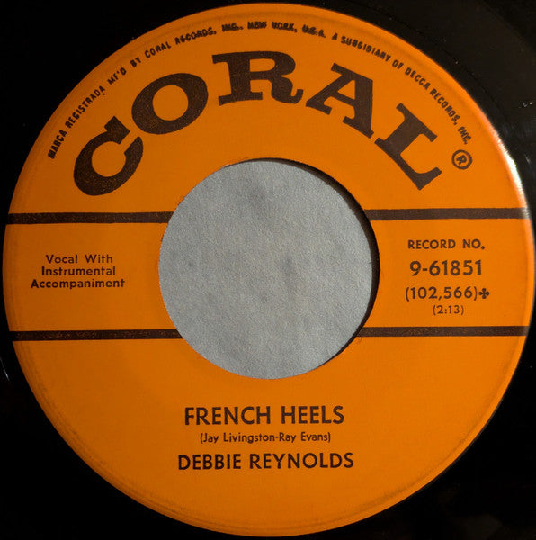 Debbie Reynolds : Tammy / French Heels (7", Single, Ric)