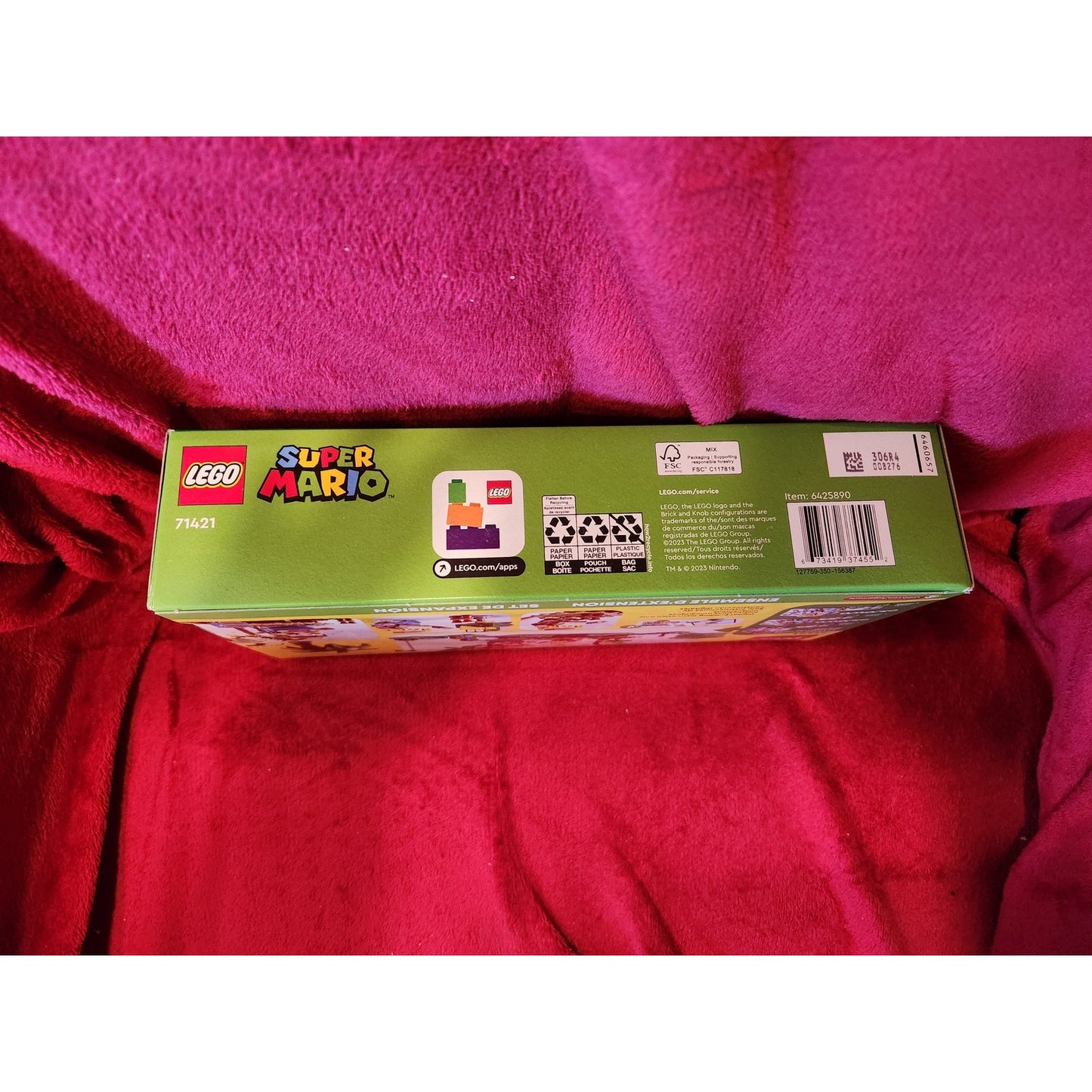 LEGO Super Mario Dixie Kong's Jungle Jam Expansion Set (71421) - Sealed
