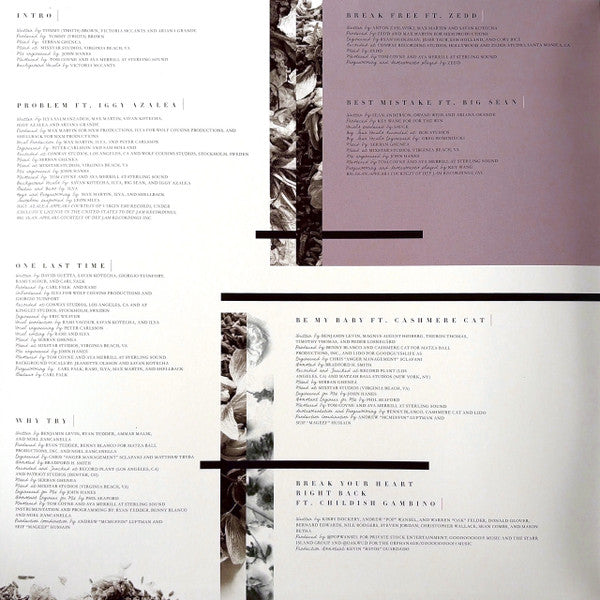 Ariana Grande : My Everything (LP, Album, RE, Lav)