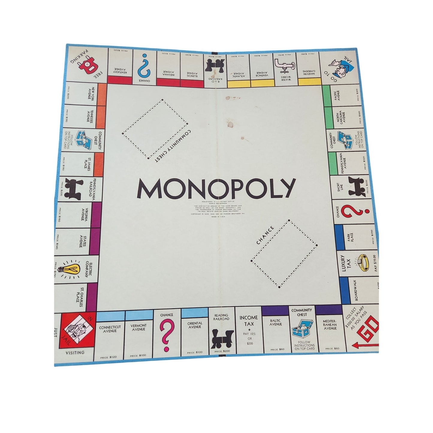 Vintage 1950s-60s Monopoly Game - Parker Brothers Classic Collector's Edition!