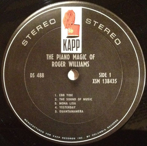 Roger Williams (2) : The Piano Magic Of Roger Williams (2xLP, Comp)