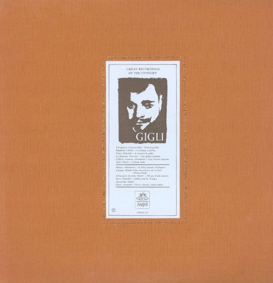 Beniamino Gigli : Album 1 (LP, Comp)