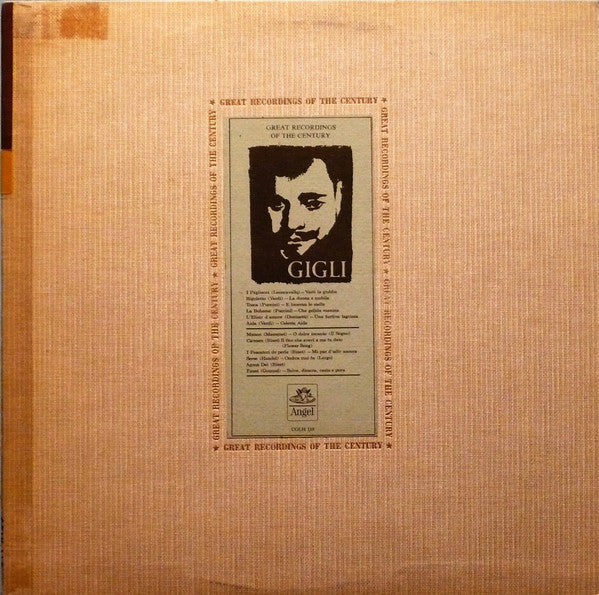 Beniamino Gigli : Album 1 (LP, Comp)