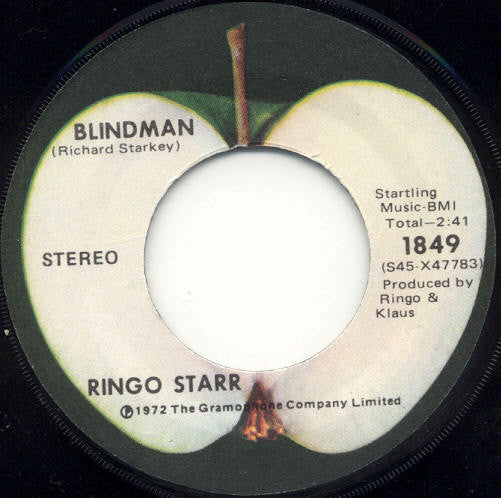 Ringo Starr : Back Off Boogaloo (7", Single, Jac)