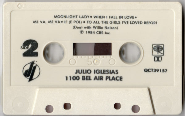 Julio Iglesias : 1100 Bel Air Place (Cass, Album, Dol)