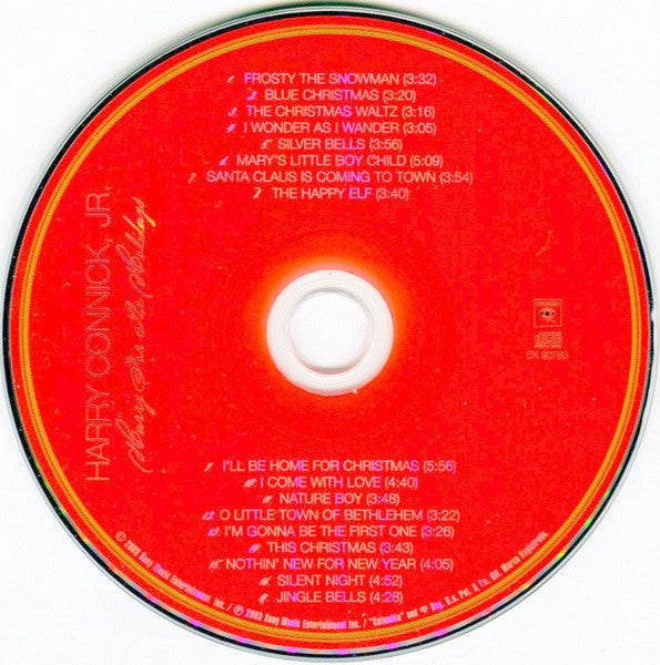 Harry Connick, Jr. : Harry For The Holidays (CD, Album, Tar)