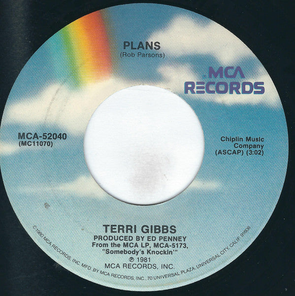 Terri Gibbs : Ashes To Ashes (7", Single, Pin)