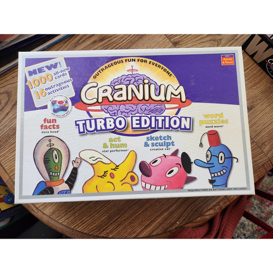 Cranium Turbo Edition - Fun Family Party Game - Used & Ready to Play!