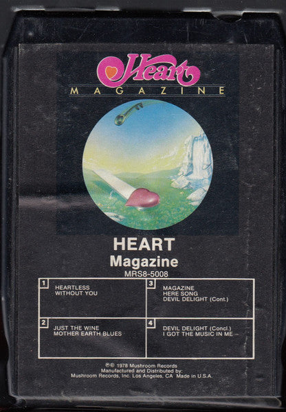Heart : Magazine (8-Trk, Album)