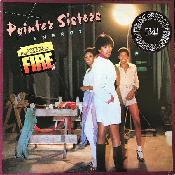 Pointer Sisters : Energy (LP, Album, Promo)