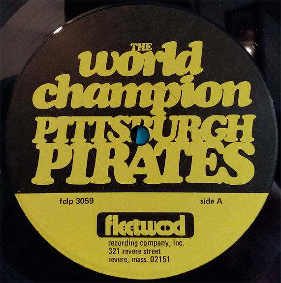Various : The World Champion Pittsburgh Pirates (LP, Album, Mono)