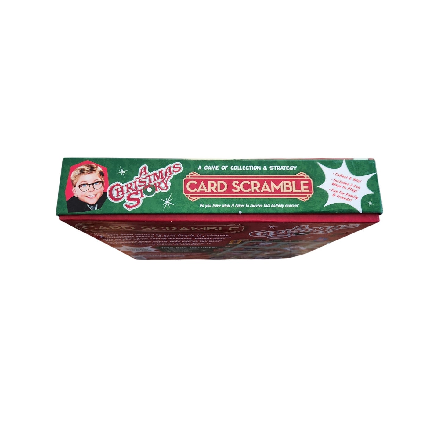A Christmas Story Card Scramble Board Game - Used Fun Holiday Classic!