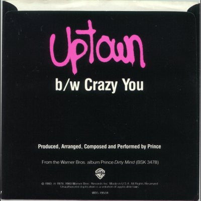 Prince : Uptown (7", Single, Mono, Promo, Los)