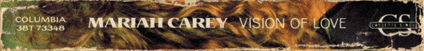 Mariah Carey : Vision Of Love (Cass, Single, P/Mixed)